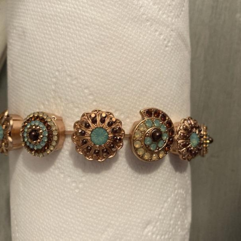 Mariana bracelet brown and blue